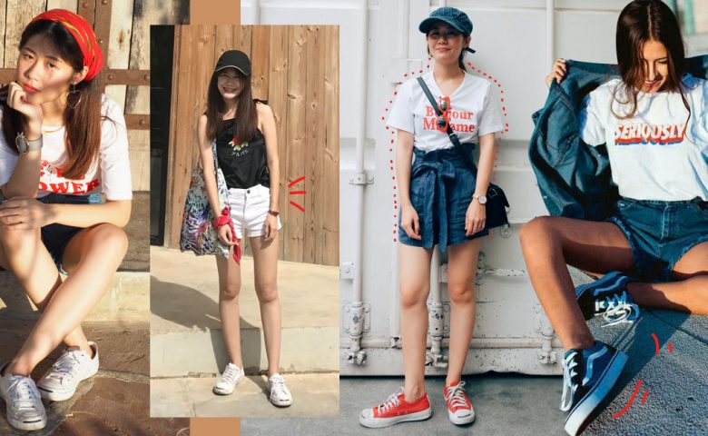 Mix & Match ไอเท็มสุดชิลล์ กางเกงขาสั้น x รองเท้าผ้าใบ ให้ออกมาเป็นลุคสุดชิค