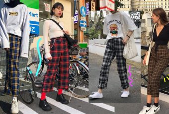 Scabbard Pants แมทช์กางเกงลายสก็อตกับลุคที่ใช่