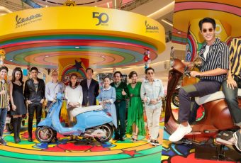 Vespa ฉลองครบรอบ 50 ปีของสกู๊ตเตอร์พรีเมียมไอคอน Vespa Primavera