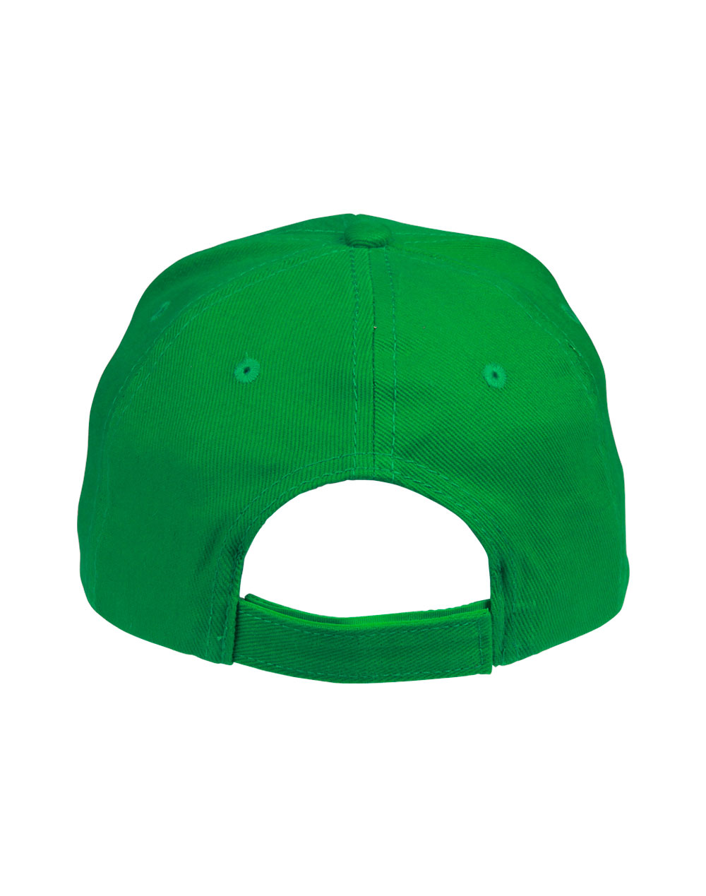 green baseball cap