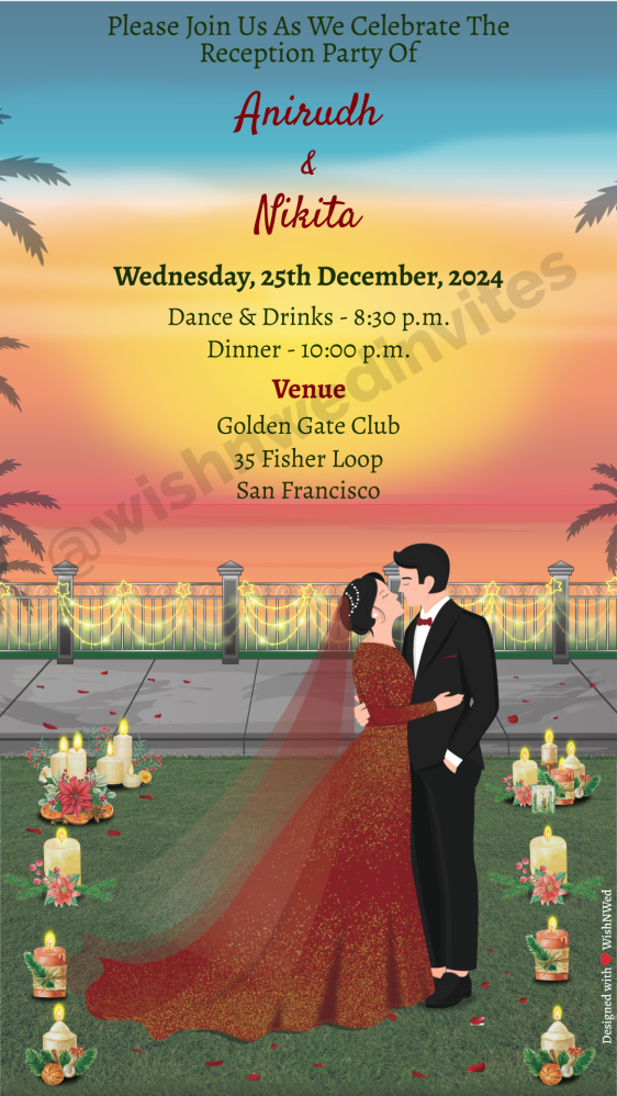 Reception Edits Editable Reception Video Templates Quick edit and download Online ...