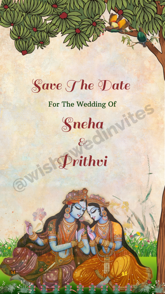 Online Video Invitation Maker Indian Wedding Cards Wish N Wed