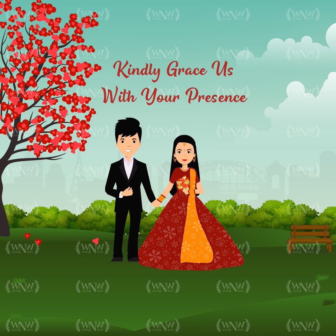 Love Story Wedding Invitation Video