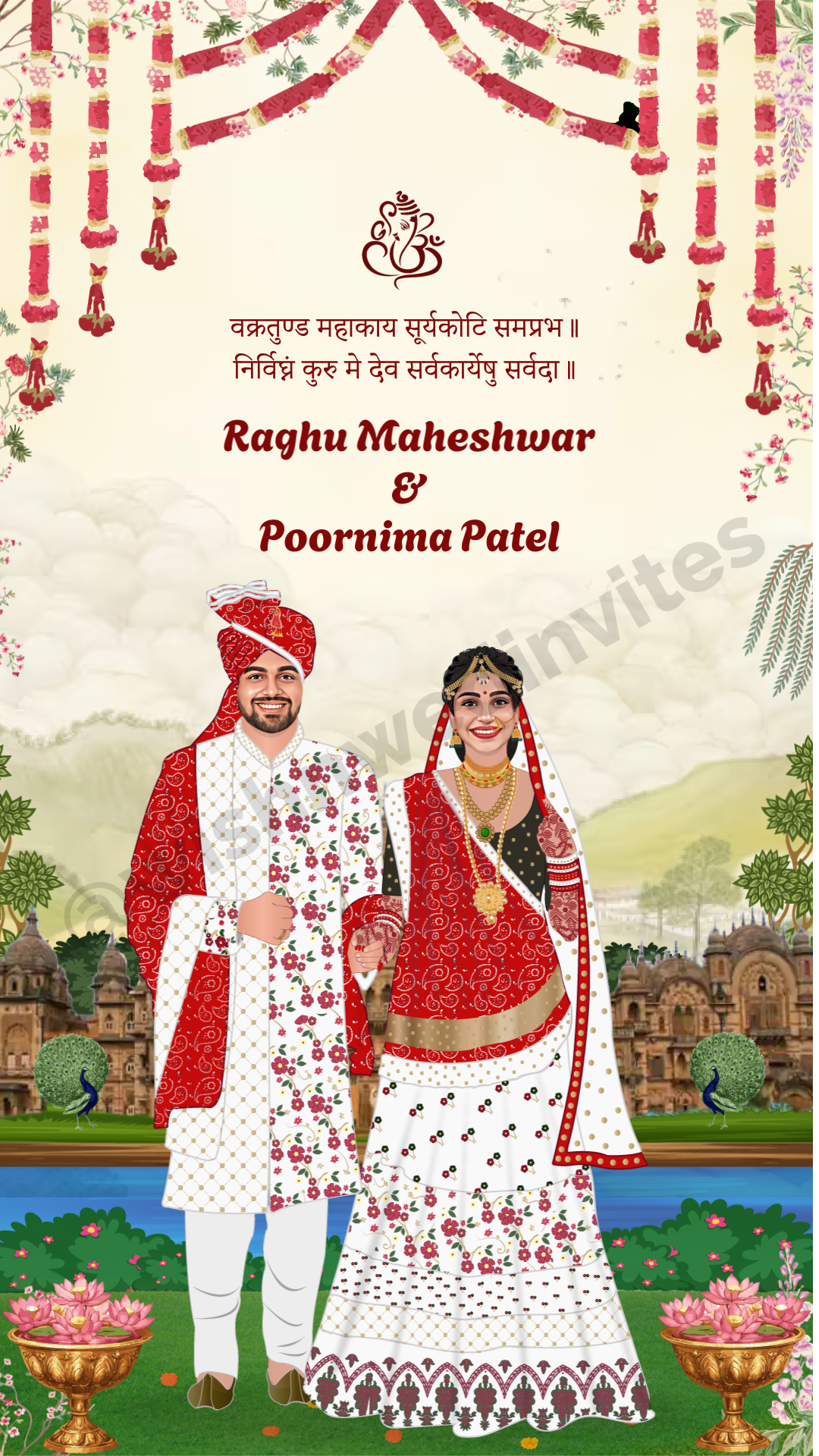 Gujarati Wedding Invitation Video