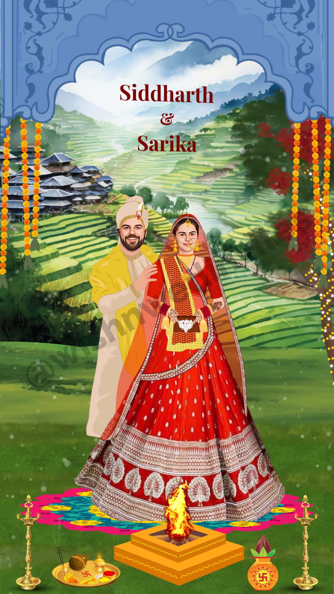 Uttarakhand Wedding Invitation Video
