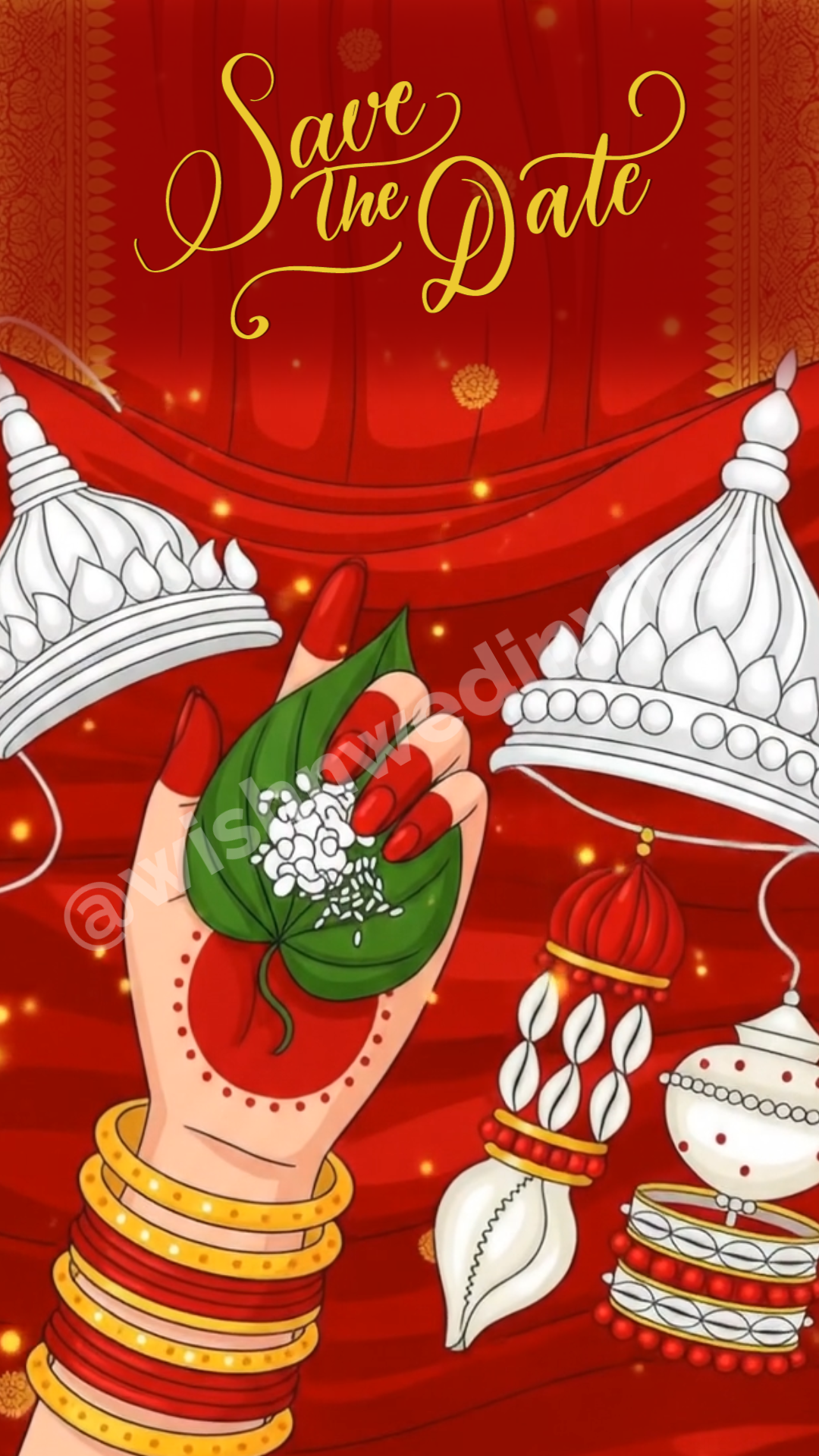 Bengali Wedding Invitation Video