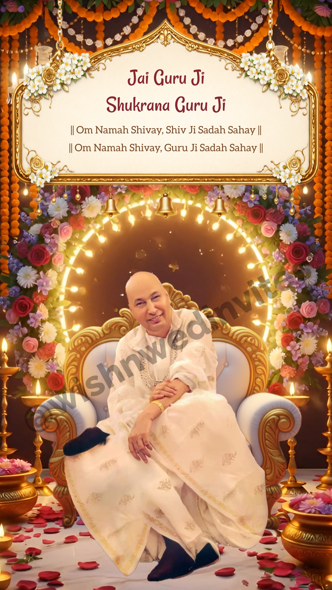Guru Ji Satsang Invite Card Video