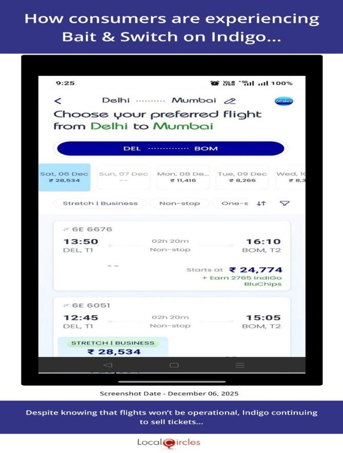 How consumers are experiencing bait & switch on Indigo