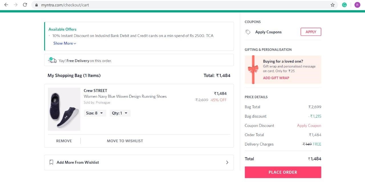 Myntra not charging GST above discounted MRP Myntra not charging GST above discounted MRP