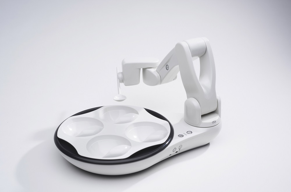 Revolutionary Obi robotic feeding device Freedom2Live