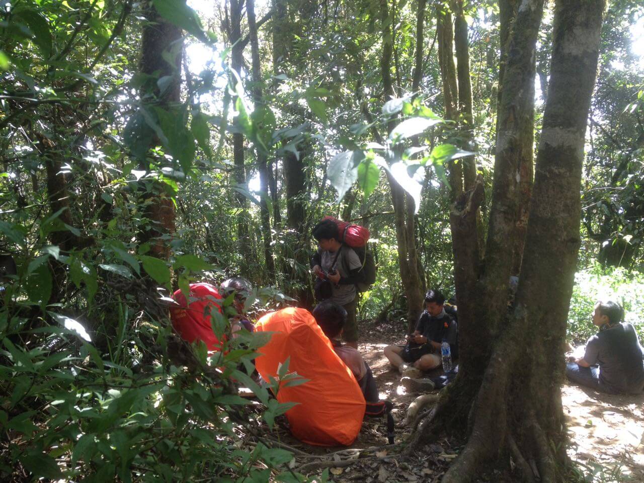 Jalur selepas Pos 1 Arban