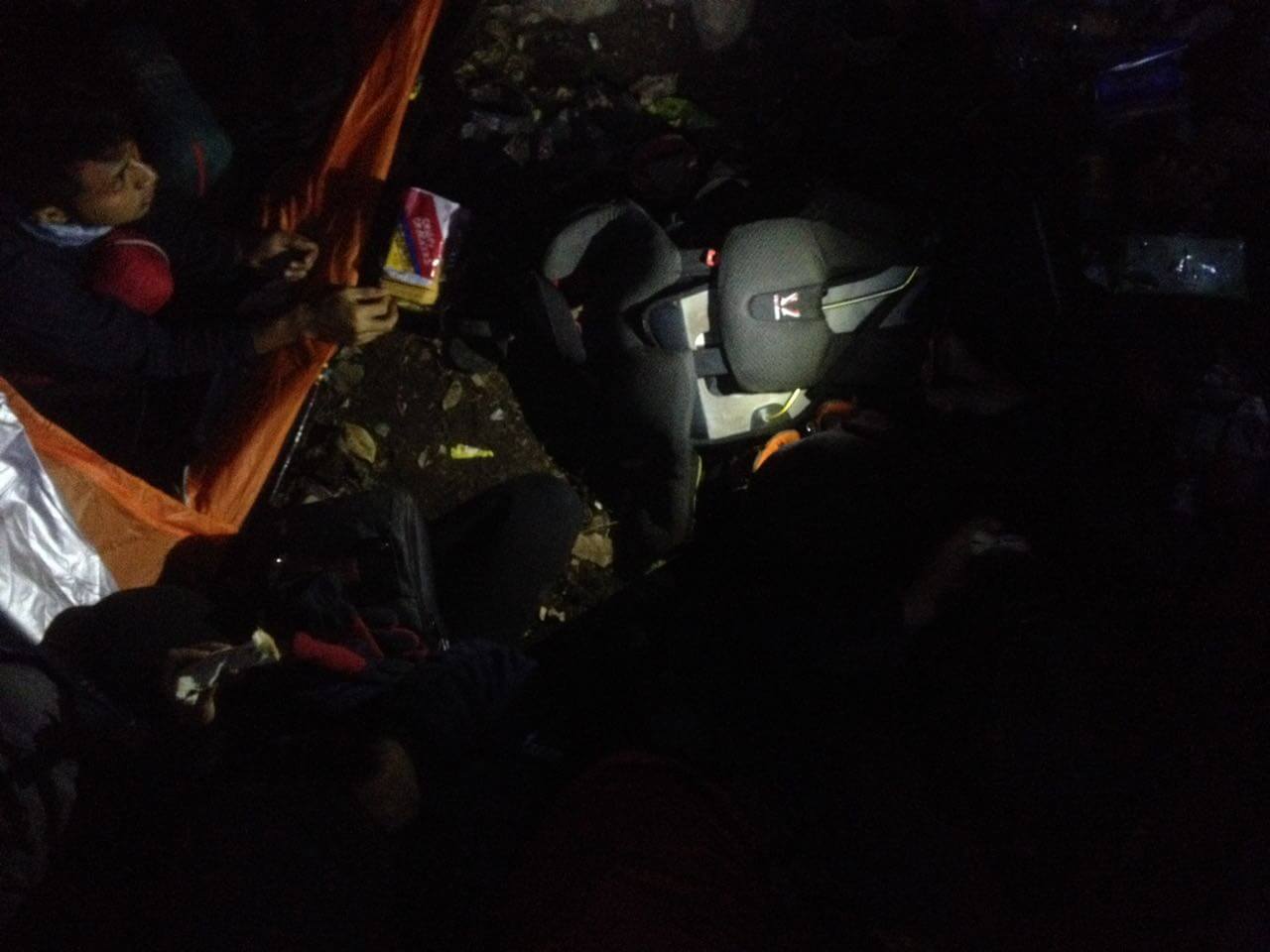 Suasana Camp Pos 4 Ciremai via Apuy / Tegal Jamuju (Foto oleh : @afvendiant)