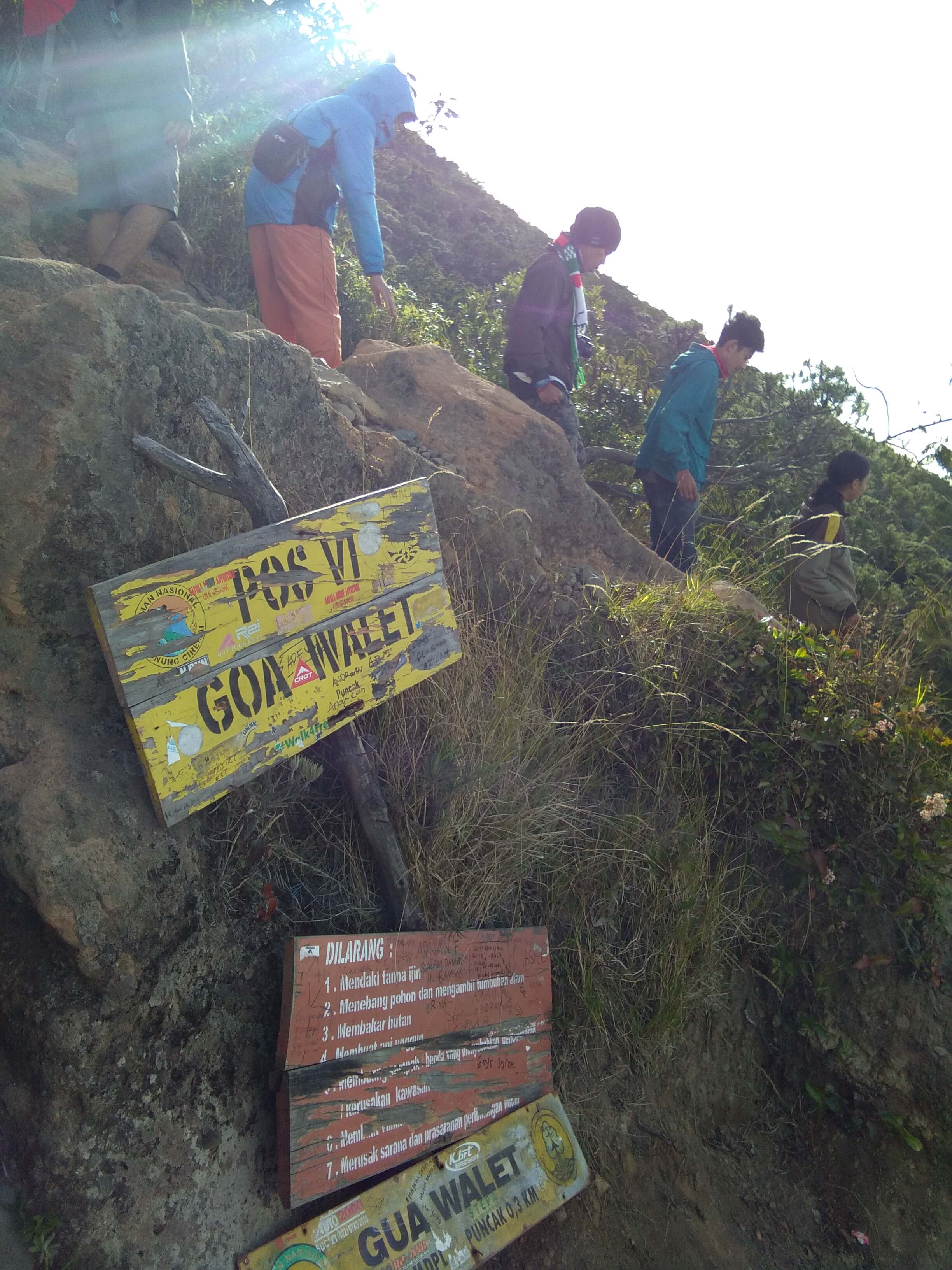 Pos 6 Goa Walet (Foto oleh : @afvendiant)