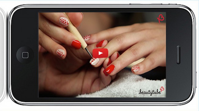 beautytube nails iphone