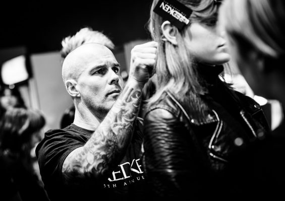 REDKEN MBFWA2016 Ginger & Smart backstage 01