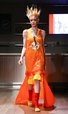 NEW YORK, NY - SEPTEMBER 11: A model walks the runway at the Gypsy Sport fashion show during New York Fashion Week September 2016 at Samsung 837 on September 11, 2016 in New York City. (Photo by Brian Ach/Getty Images)