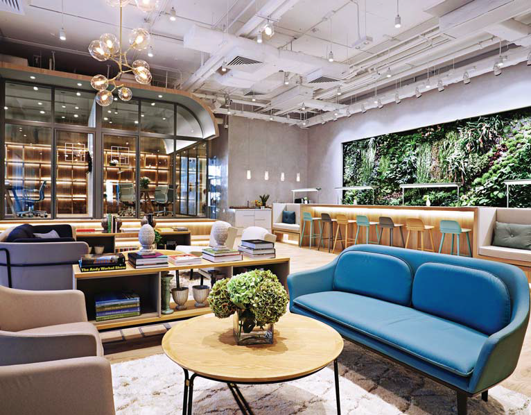Artist’s impression of The Work Project, which has designed spaces and modules to suit members’ needs