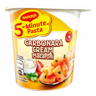 Maggi 5-Minute Instant Cup Pasta - Carbonara Cream Macaroni Maggi 5-Minute Instant Cup Pasta - Carbonara Cream Macaroni