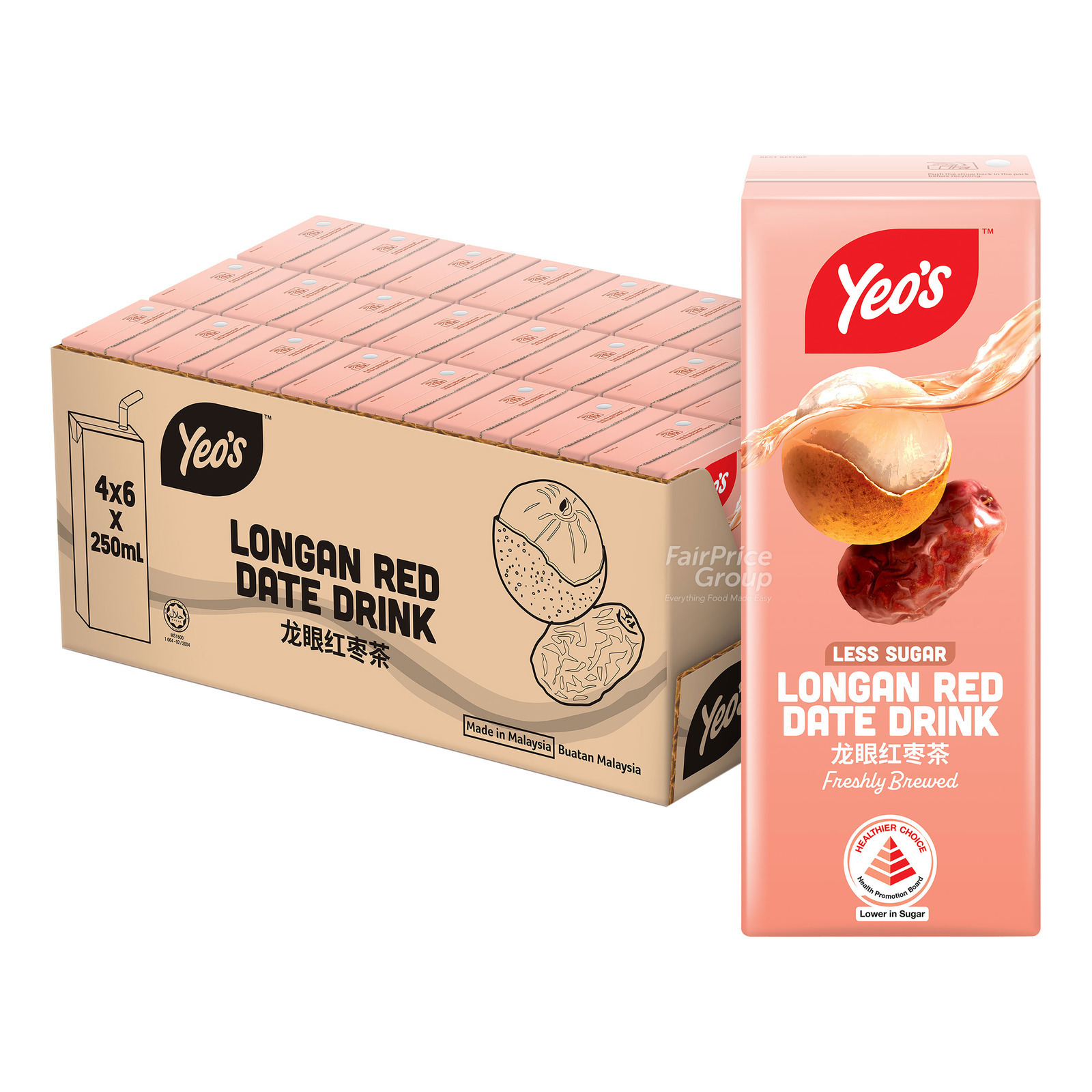 Yeo's Packet Drink - Longan Red Date
