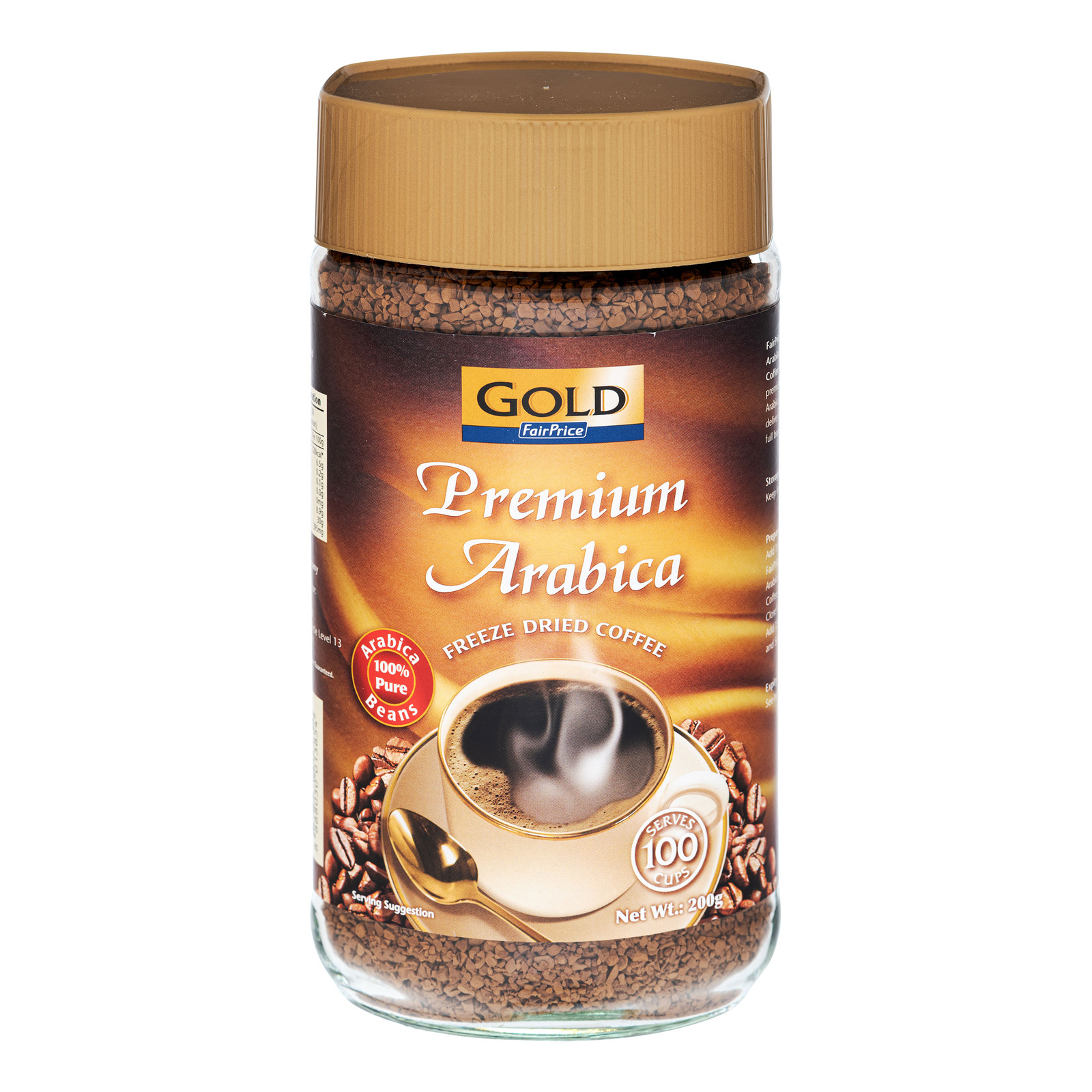 FairPrice Gold Premium Arabica Ground Coffee - Freeze Dried