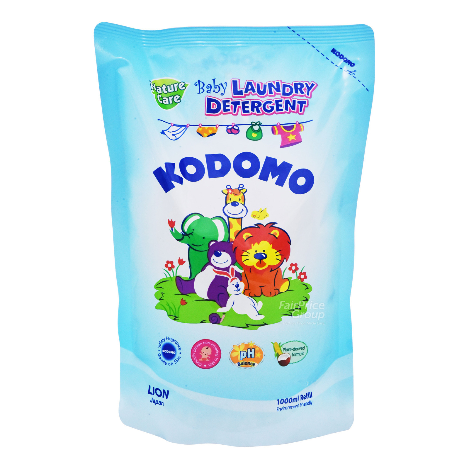 Kodomo Baby Laundry Detergent Refill - Nature Care