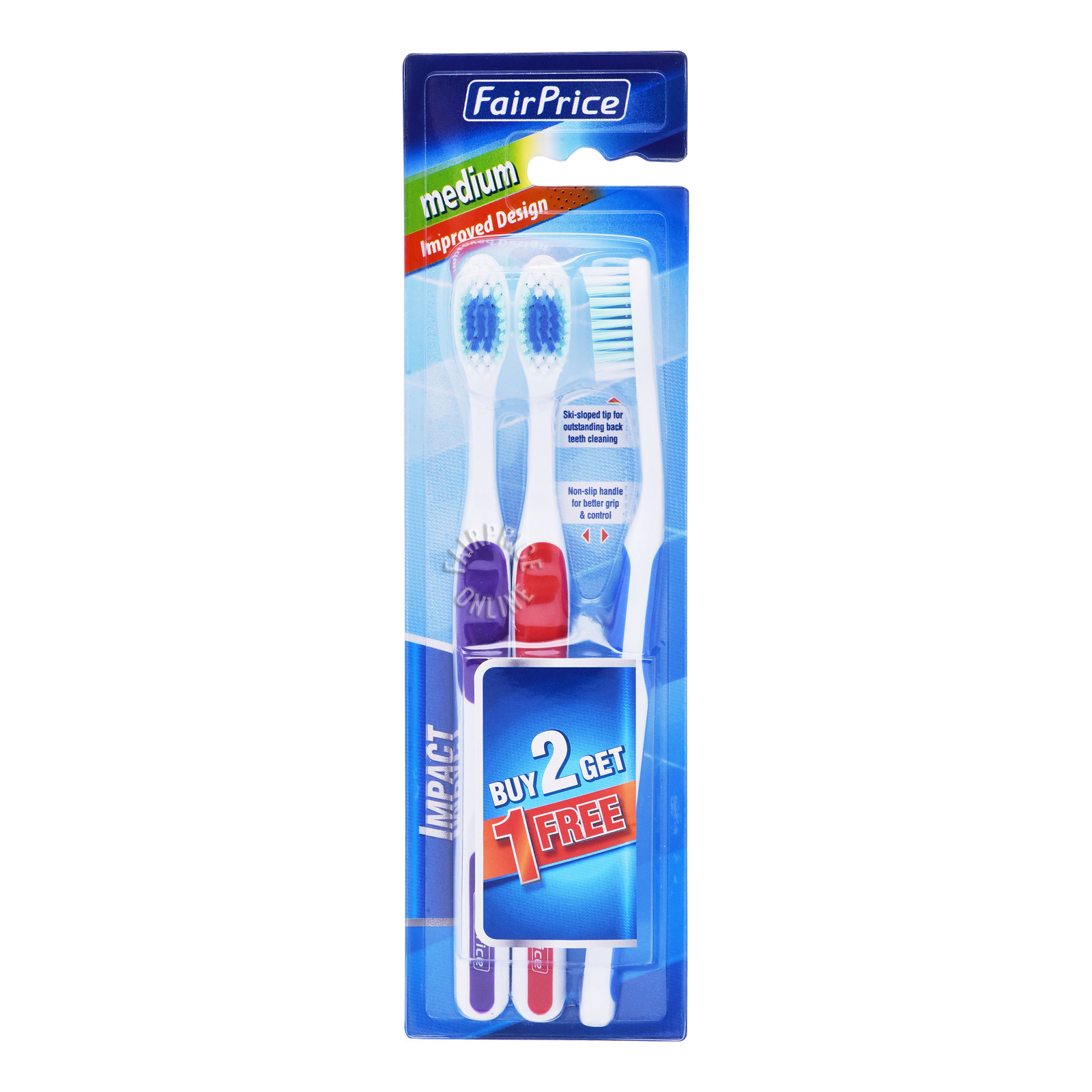 FairPrice Impact Toothbrush - Medium