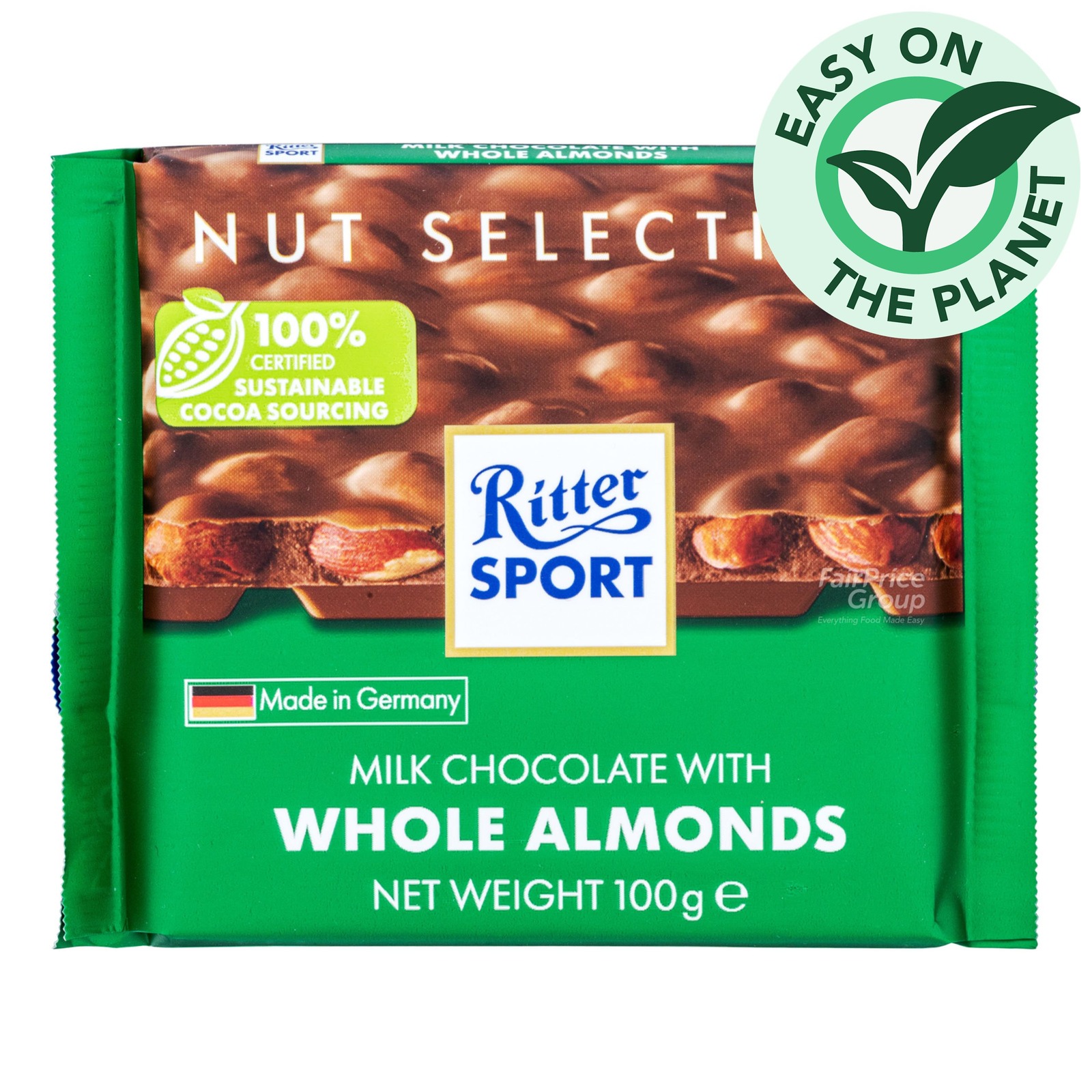 Ritter Sport Chocolate - Whole Almonds