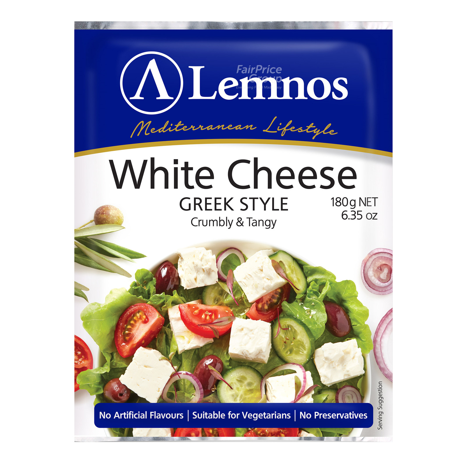 Lemnos Fetta Cheese - Traditional