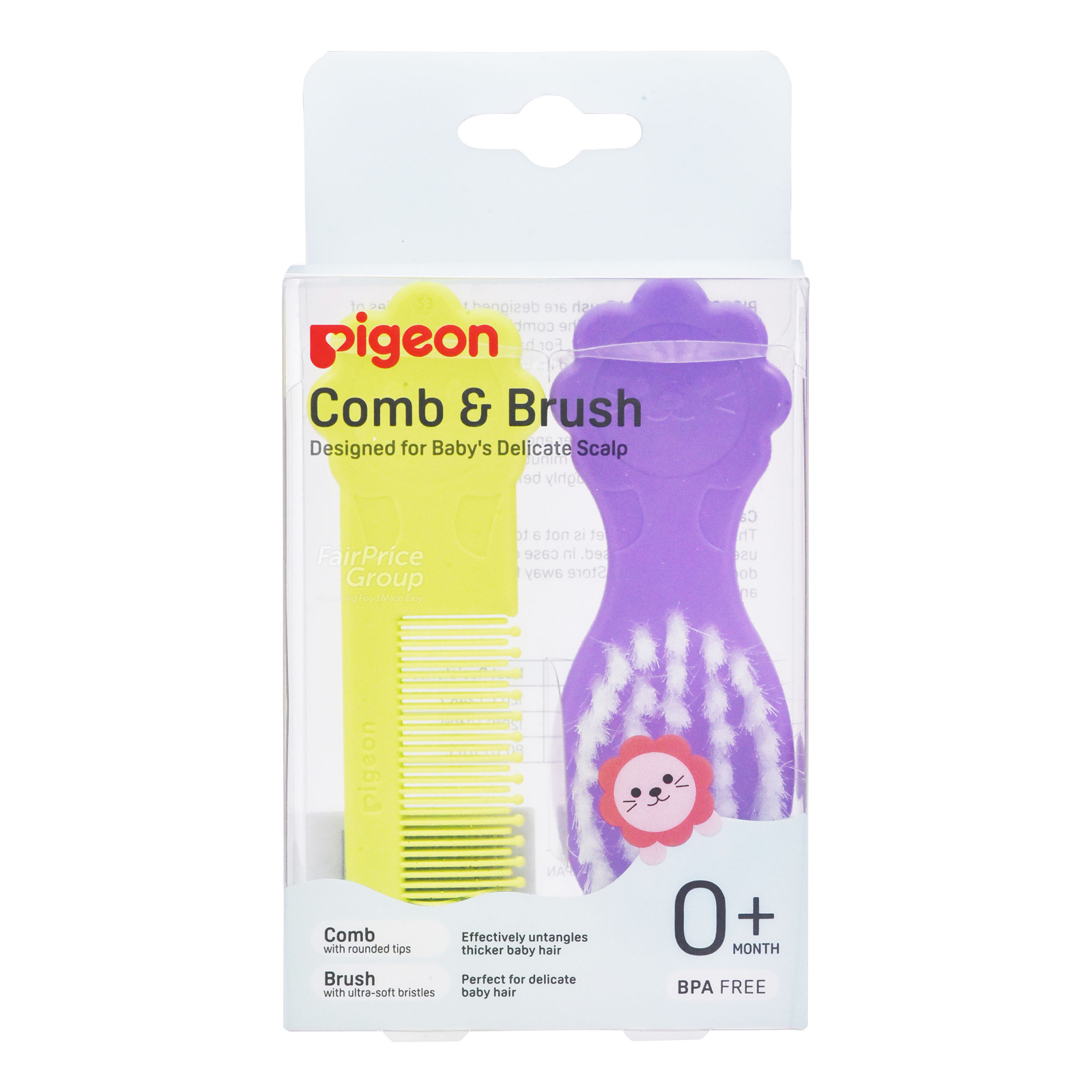 Pigeon Comb and Brush