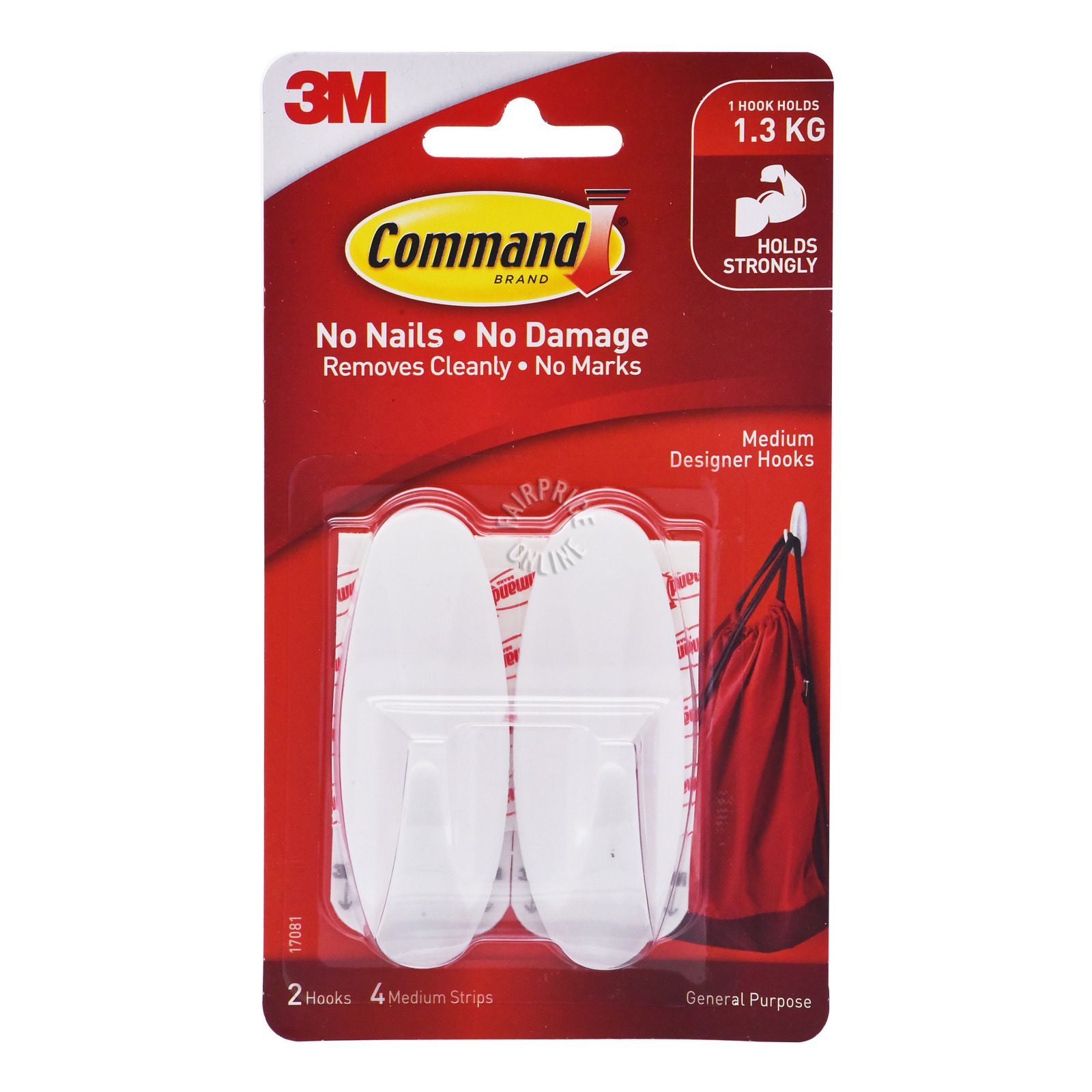 3M Command Designer Hooks - Medium