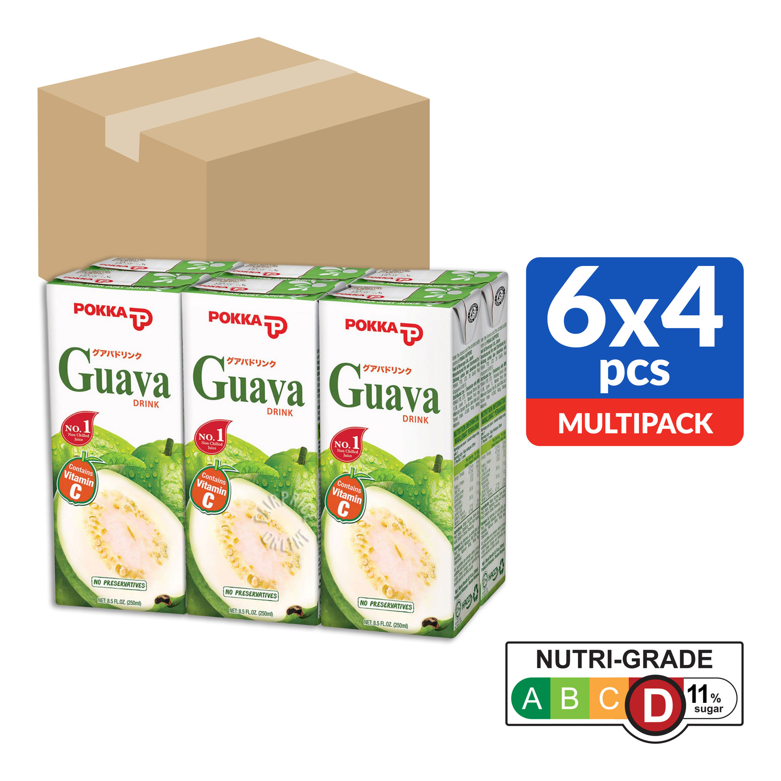 Pokka Packet Drink - Guava Juice