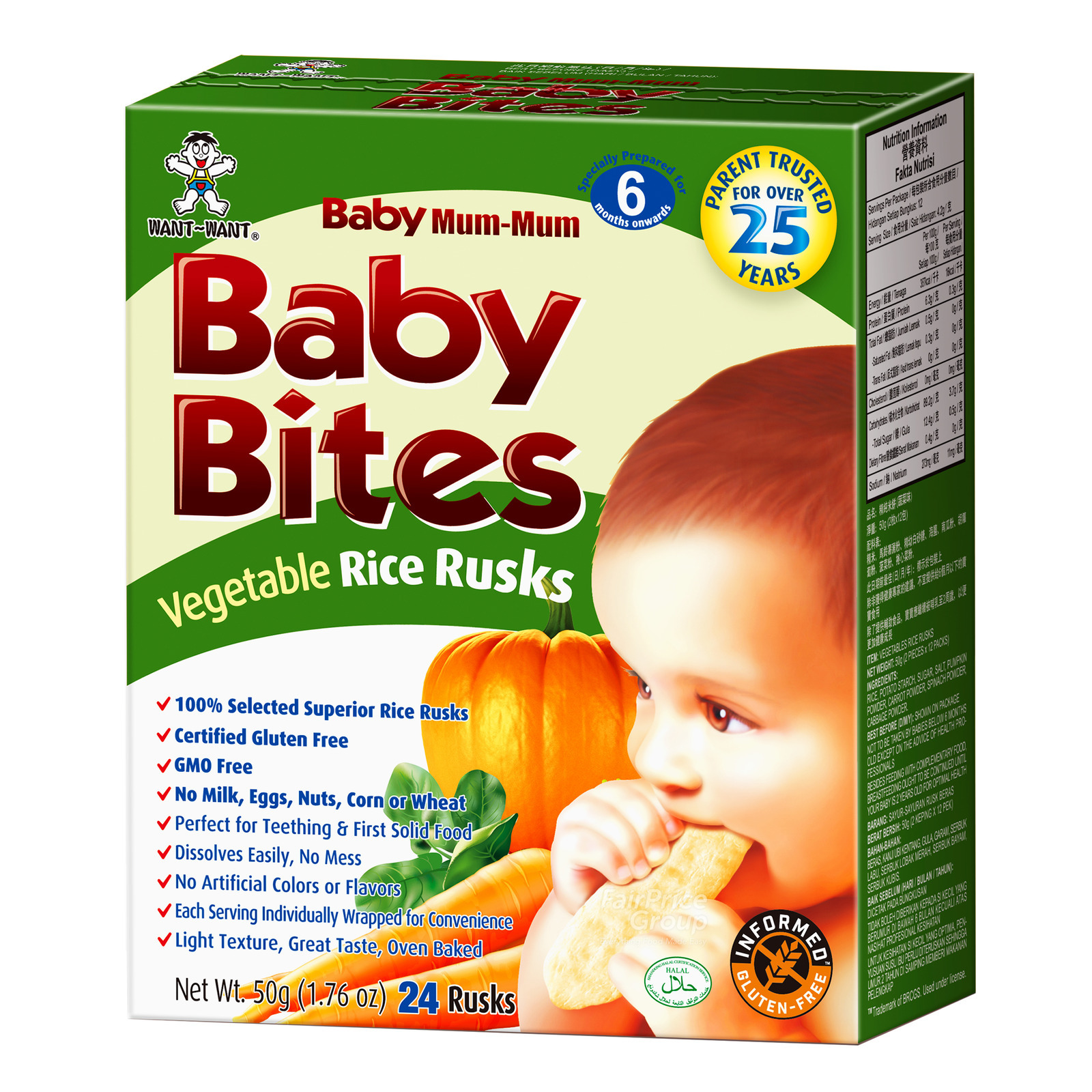 Take One Baby Bites - Vegetable