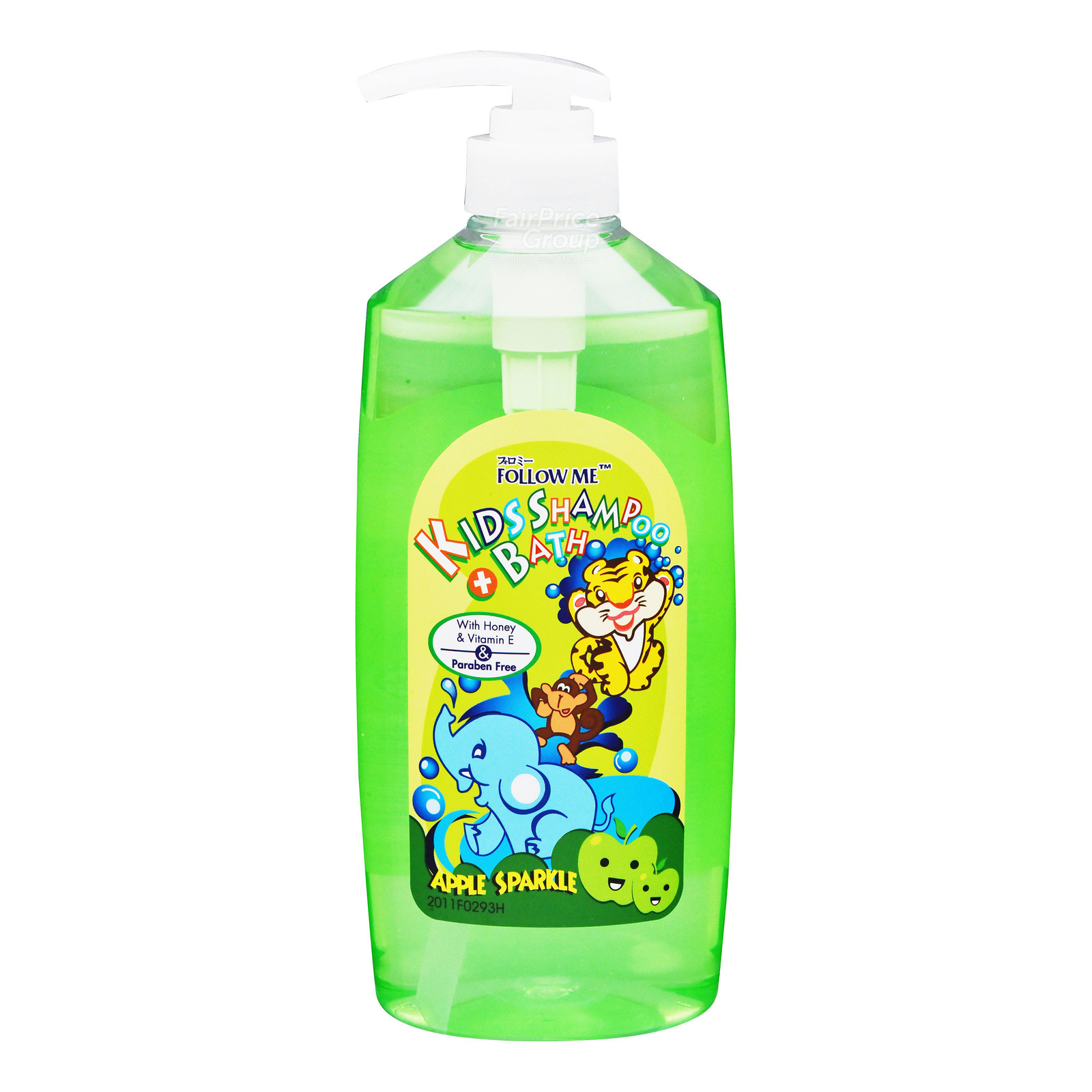 Follow Me Kids Shampoo & Bath Wash - Apple Sparkle