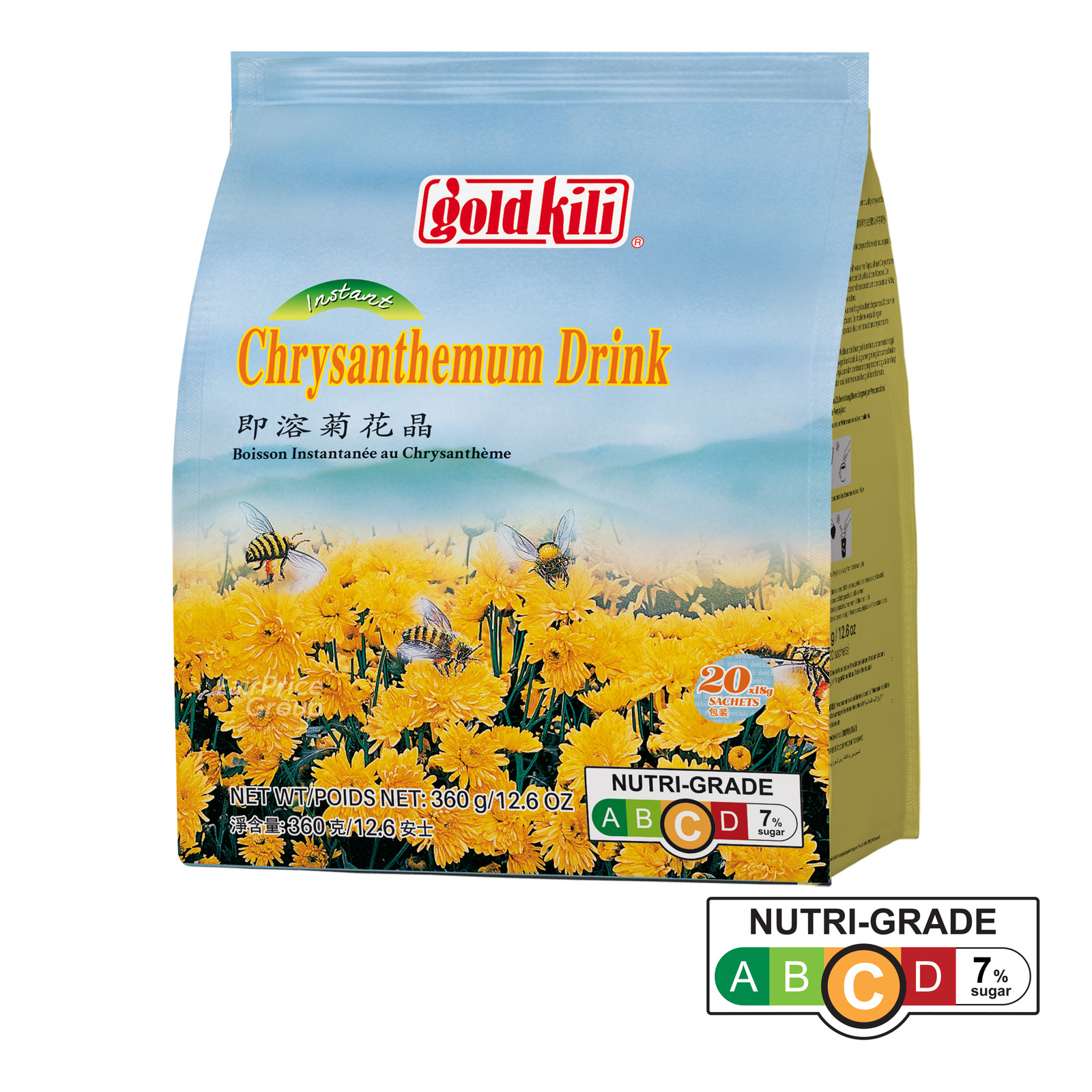 Gold Kili Instant Chrysanthemum Drink - Honey