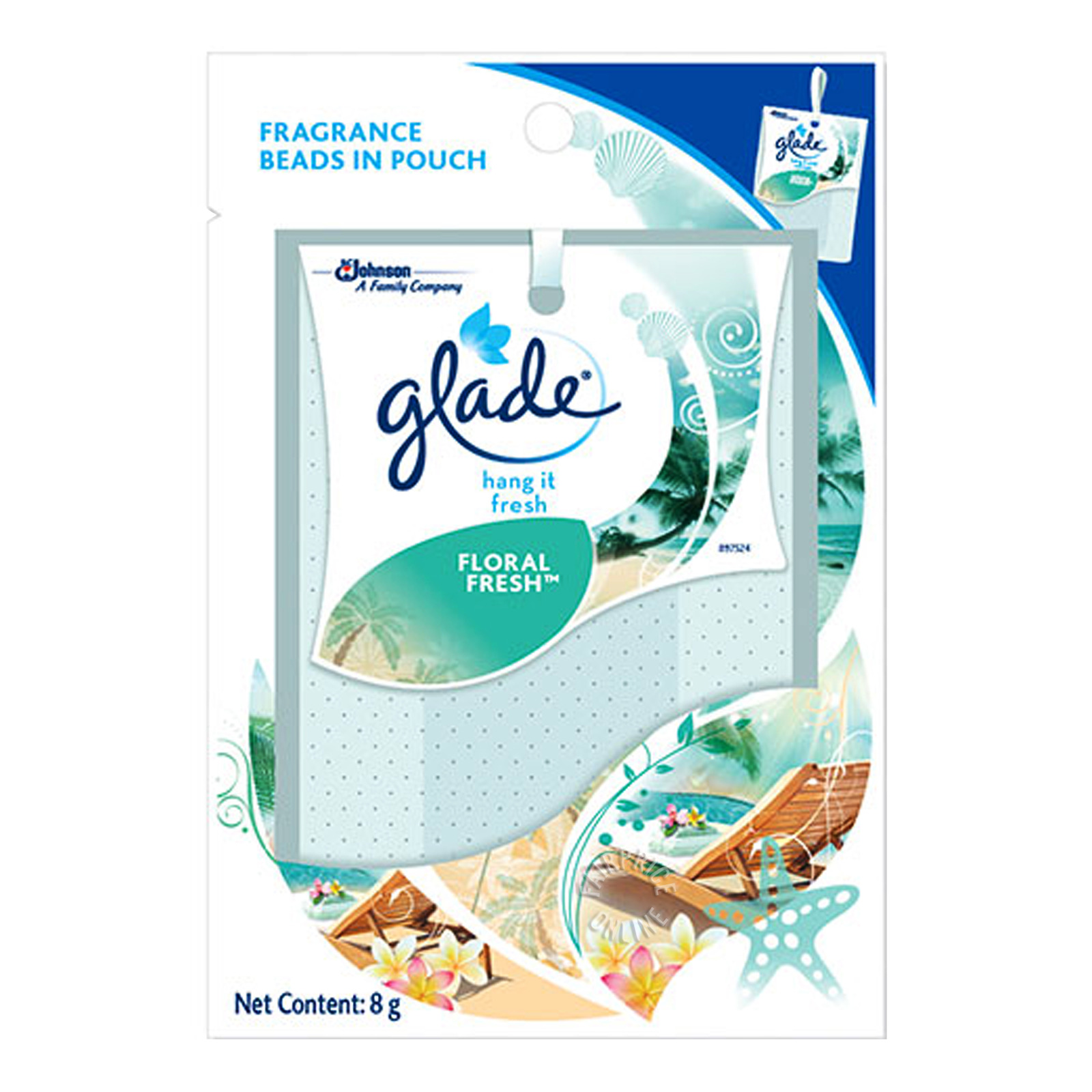 Glade Hang It Fresh Fragrance Beads - Floral Fresh