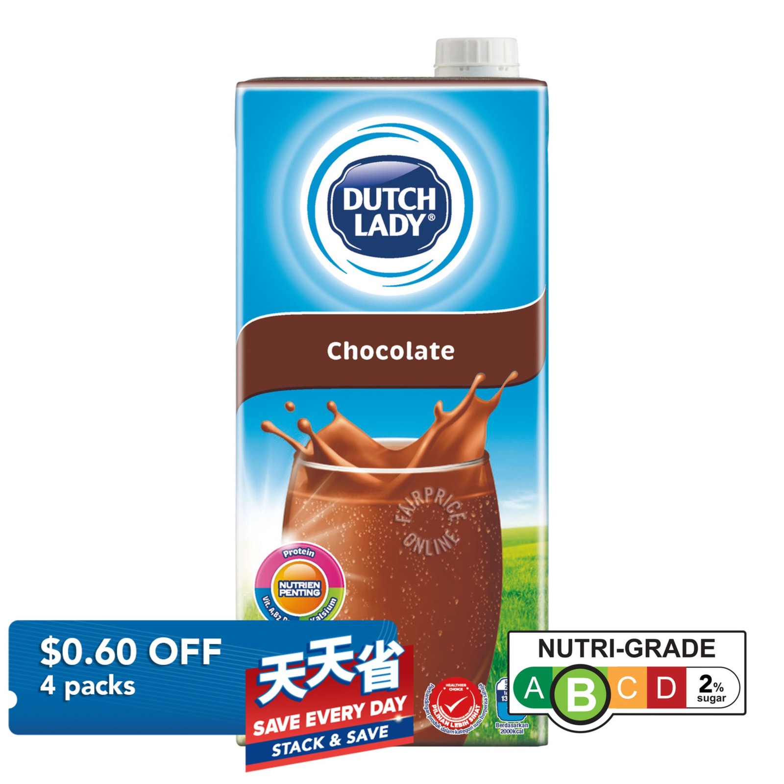 Dutch Lady UHT Milk - Chocolate
