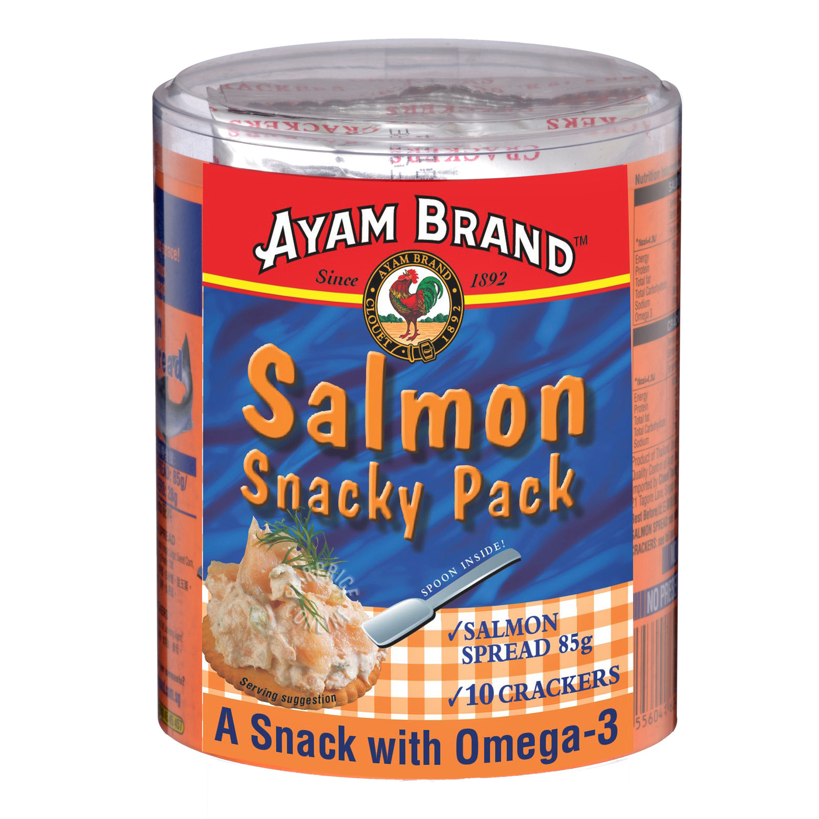 Ayam Brand Spread with Crackers - Salmon