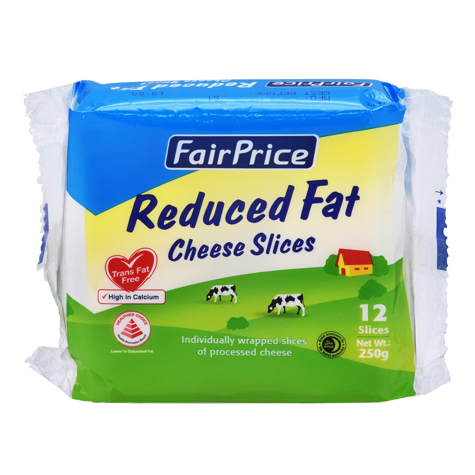 FairPrice Cheese Slices - Reduced Fat