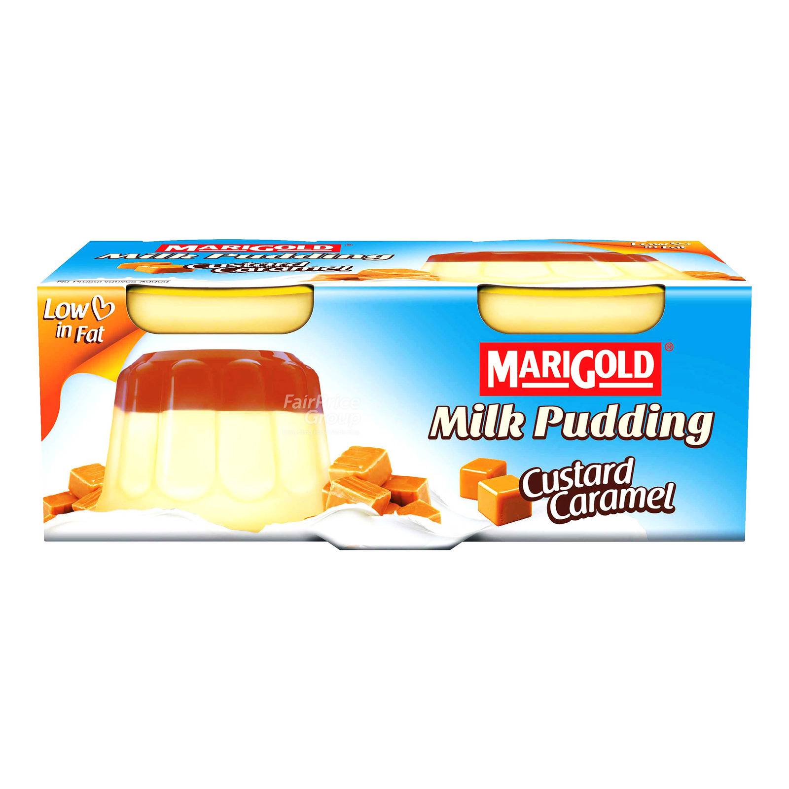 Marigold Milk Pudding - Custard Caramel
