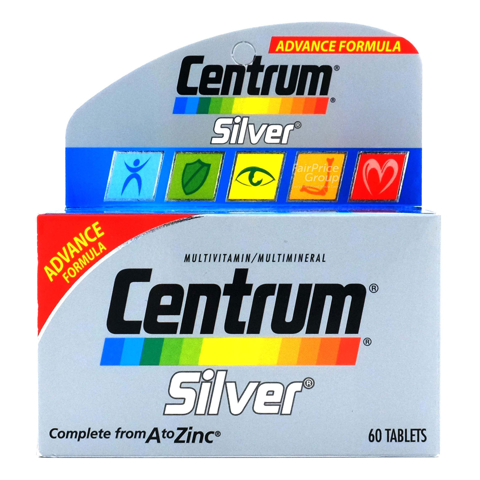 Centrum Multi Vitamin Tablets - Silver