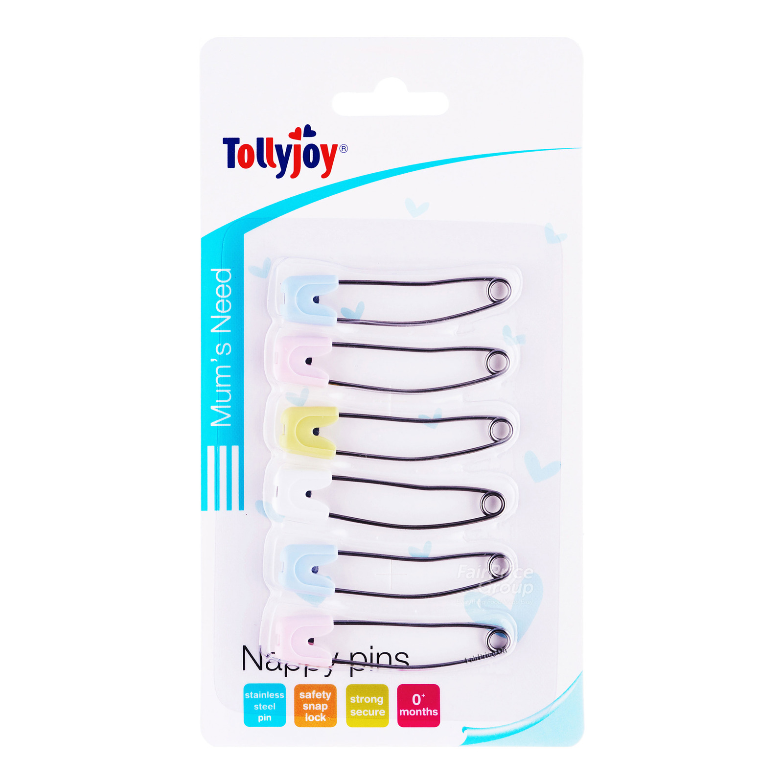 Tollyjoy Baby Nappy Pins