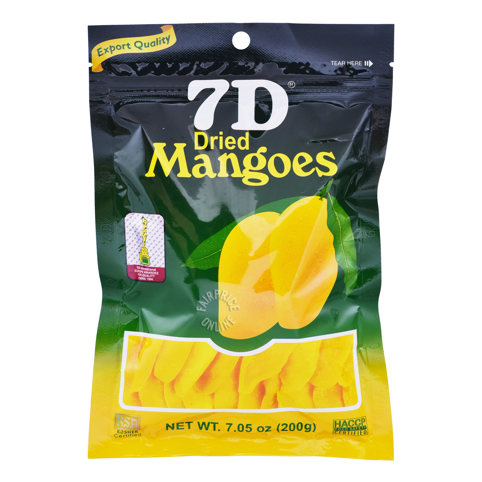 7D Dried Mangoes