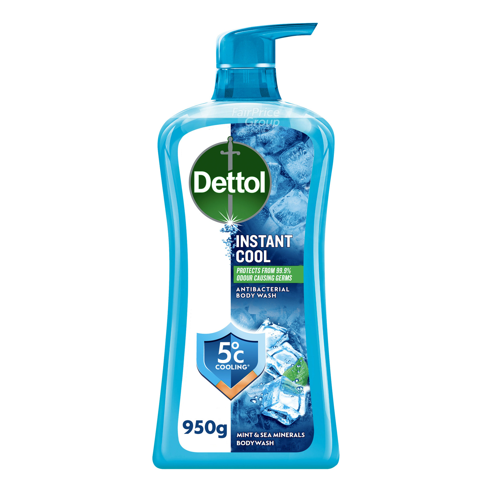 Dettol Anti-Bacterial pH-Balanced Body Wash - Cool