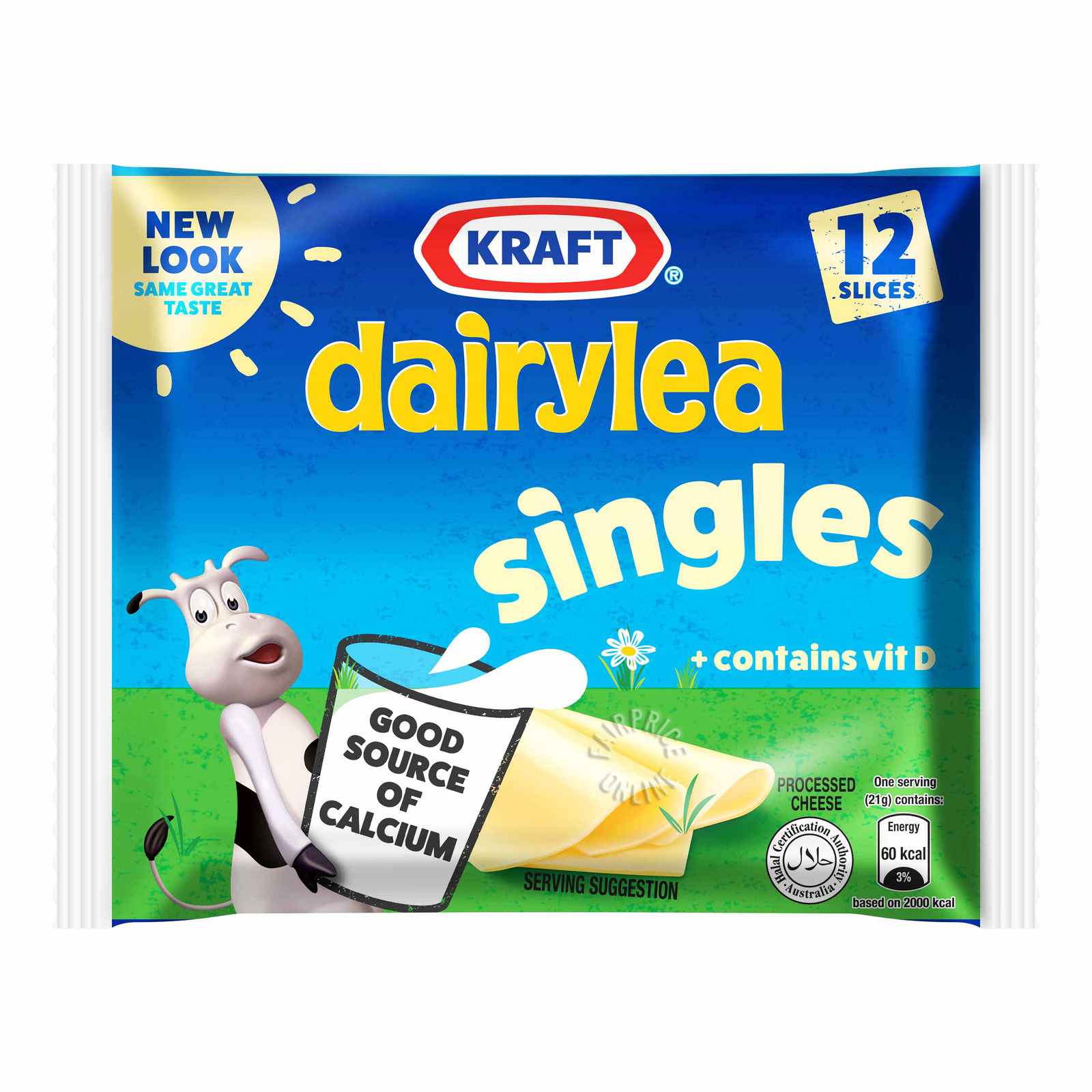 Kraft Hi-Calcium Singles Cheese