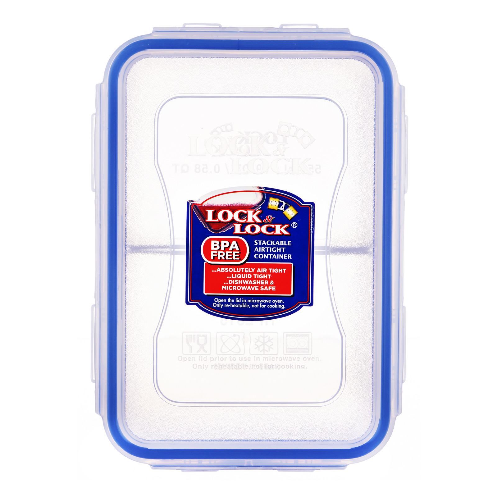 Lock & Lock Stackable Airtight Container & Divider - Rectangle
