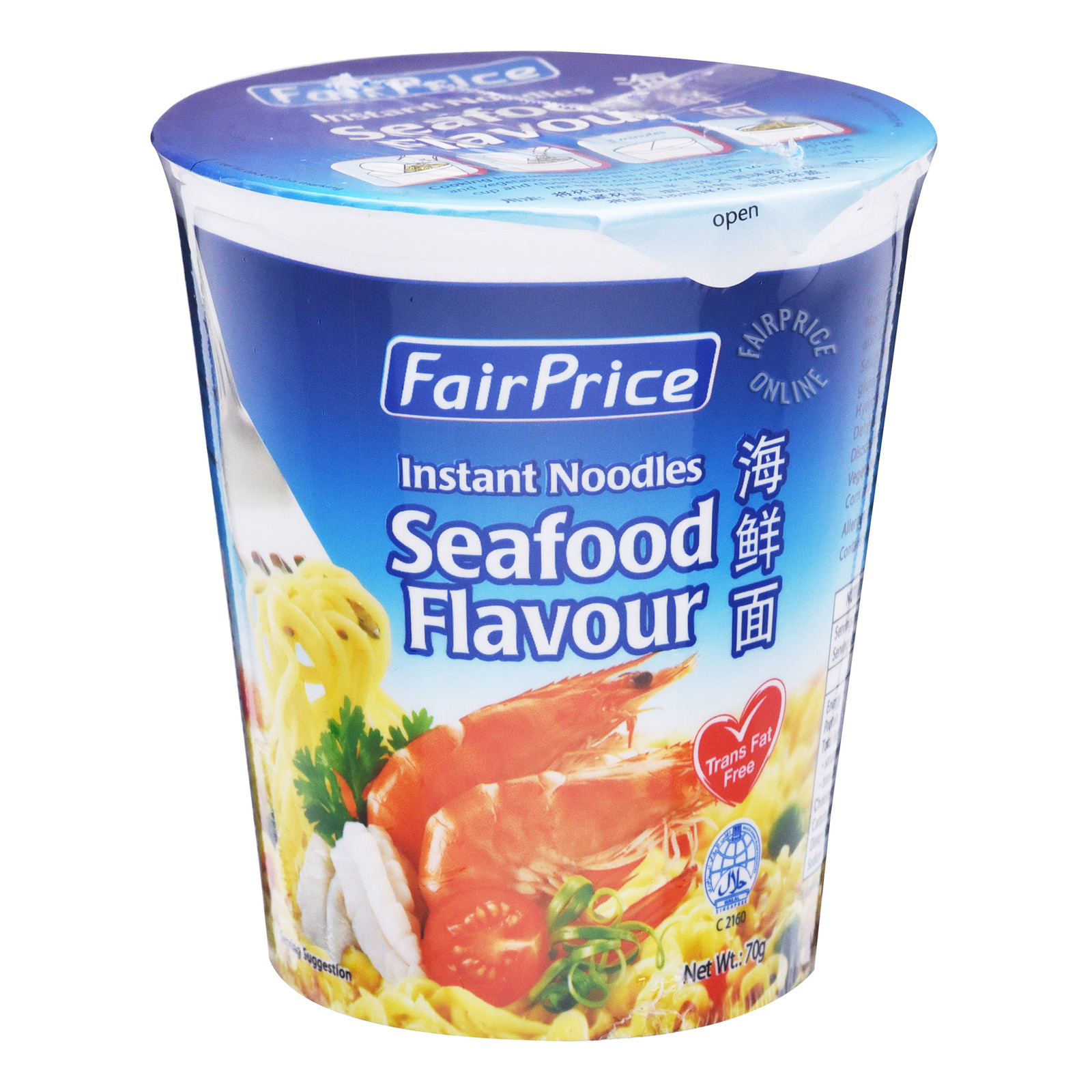 FairPrice Instant Cup Noodles - Seafood
