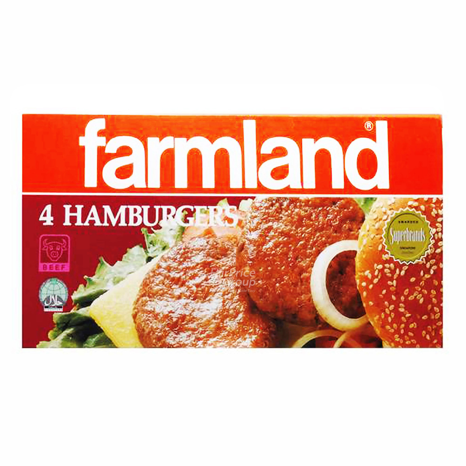 Farmland Frozen Beef Hamburger