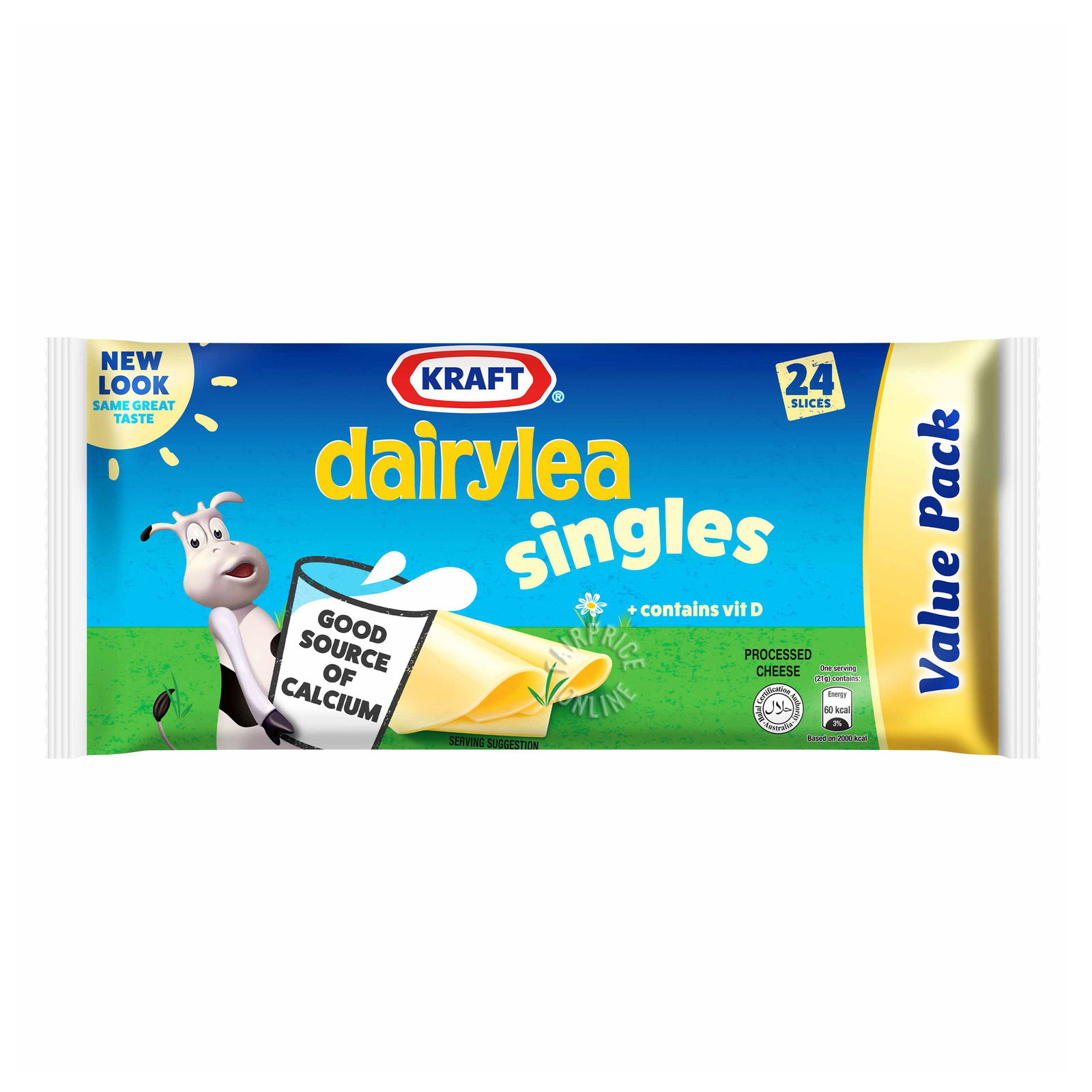 Kraft Hi-Calcium Singles Cheese
