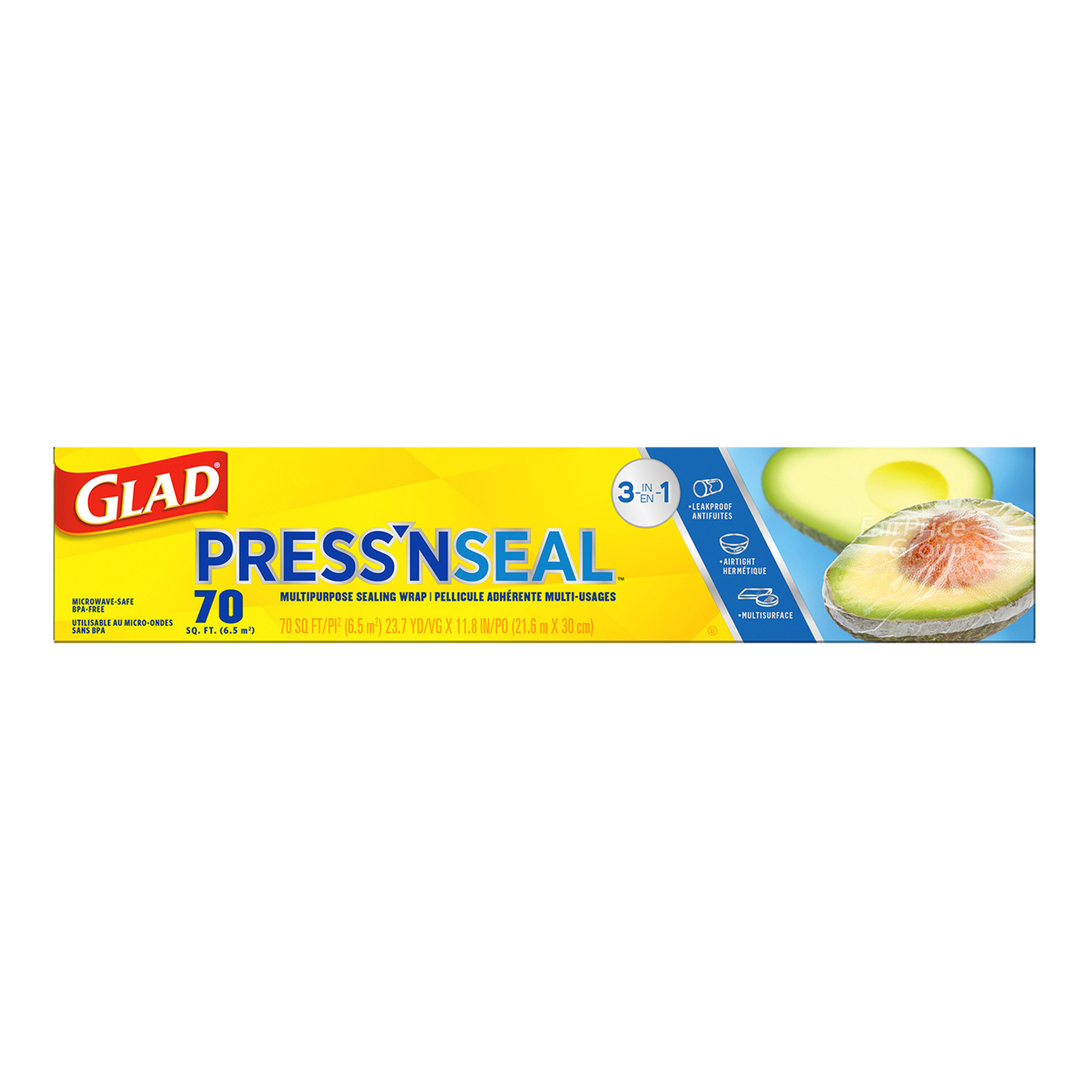 Glad Press' n Seal Wrap (70 square feet)