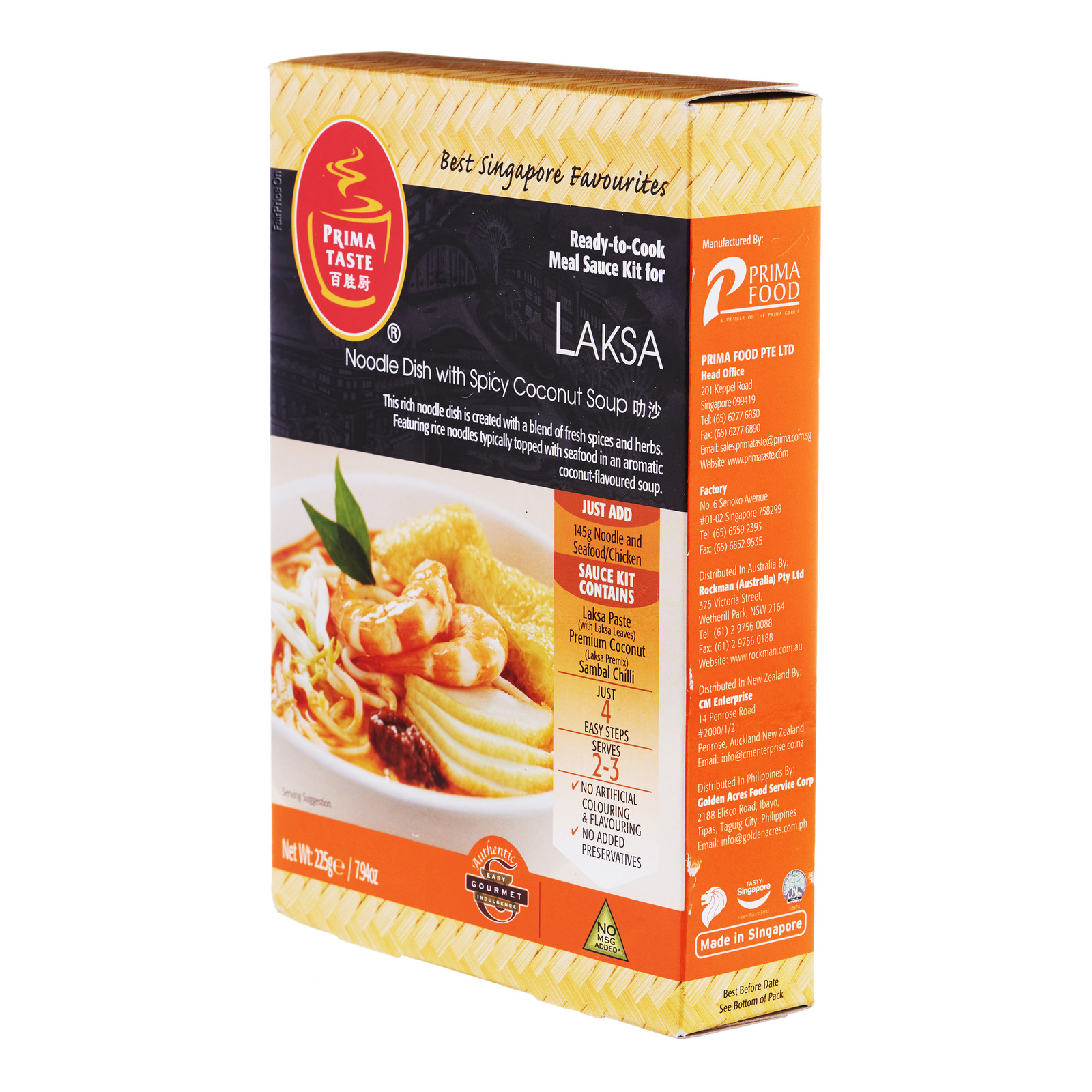 Prima Taste Sauce Kit - Laksa | NTUC FairPrice